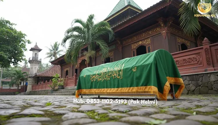 Kain Penutup Keranda Mayit Karangasem