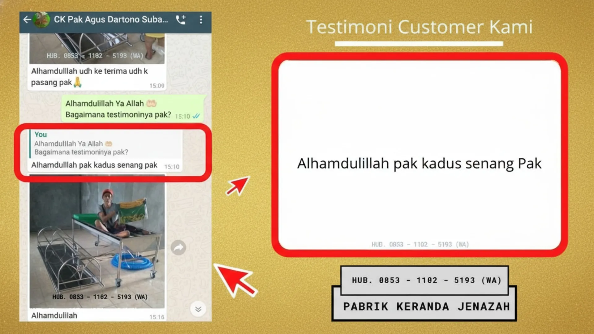 Alat Pemandian Jenazah Stainless Sukabumi